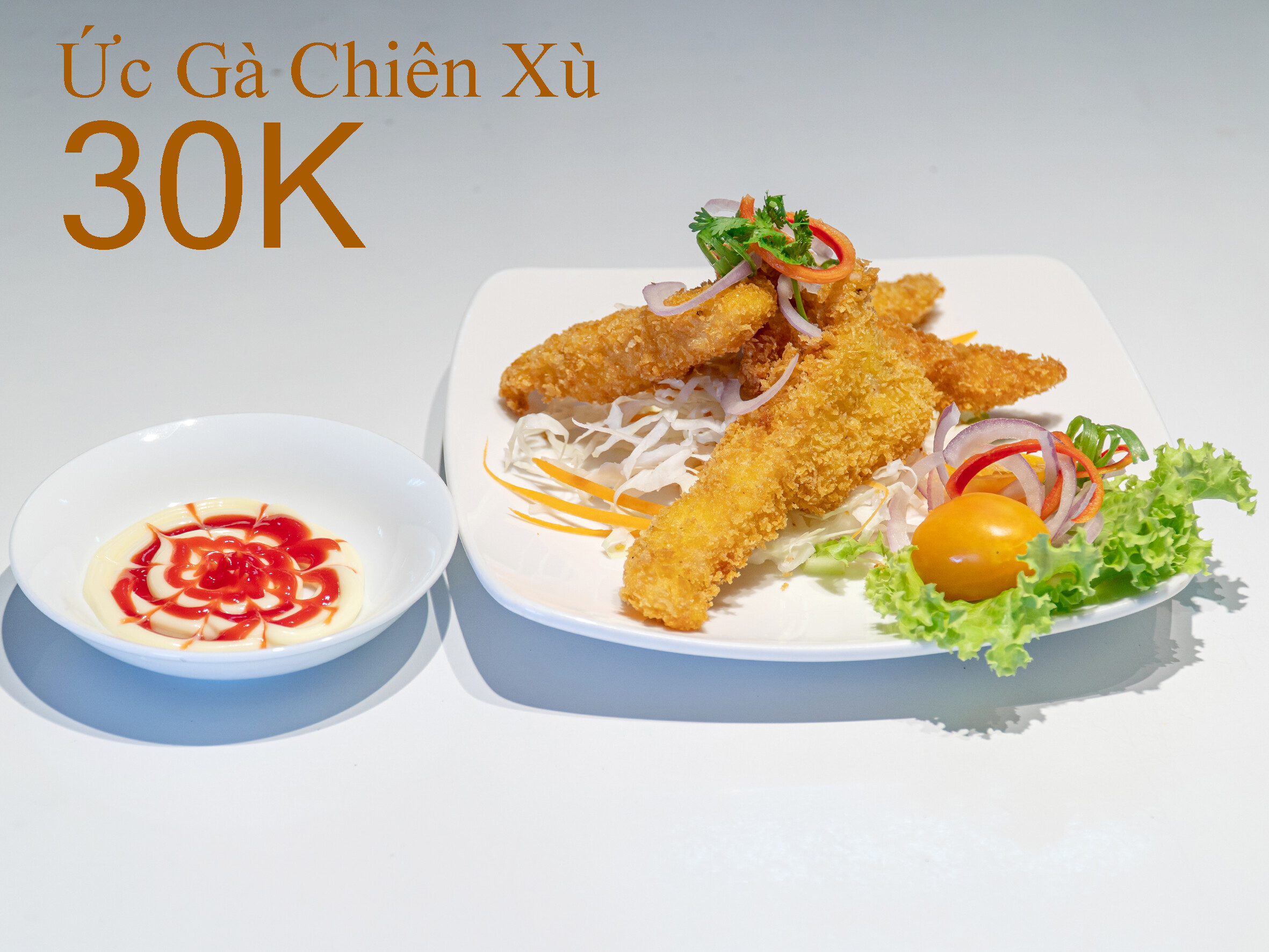 Ức Gà Chiên Xù