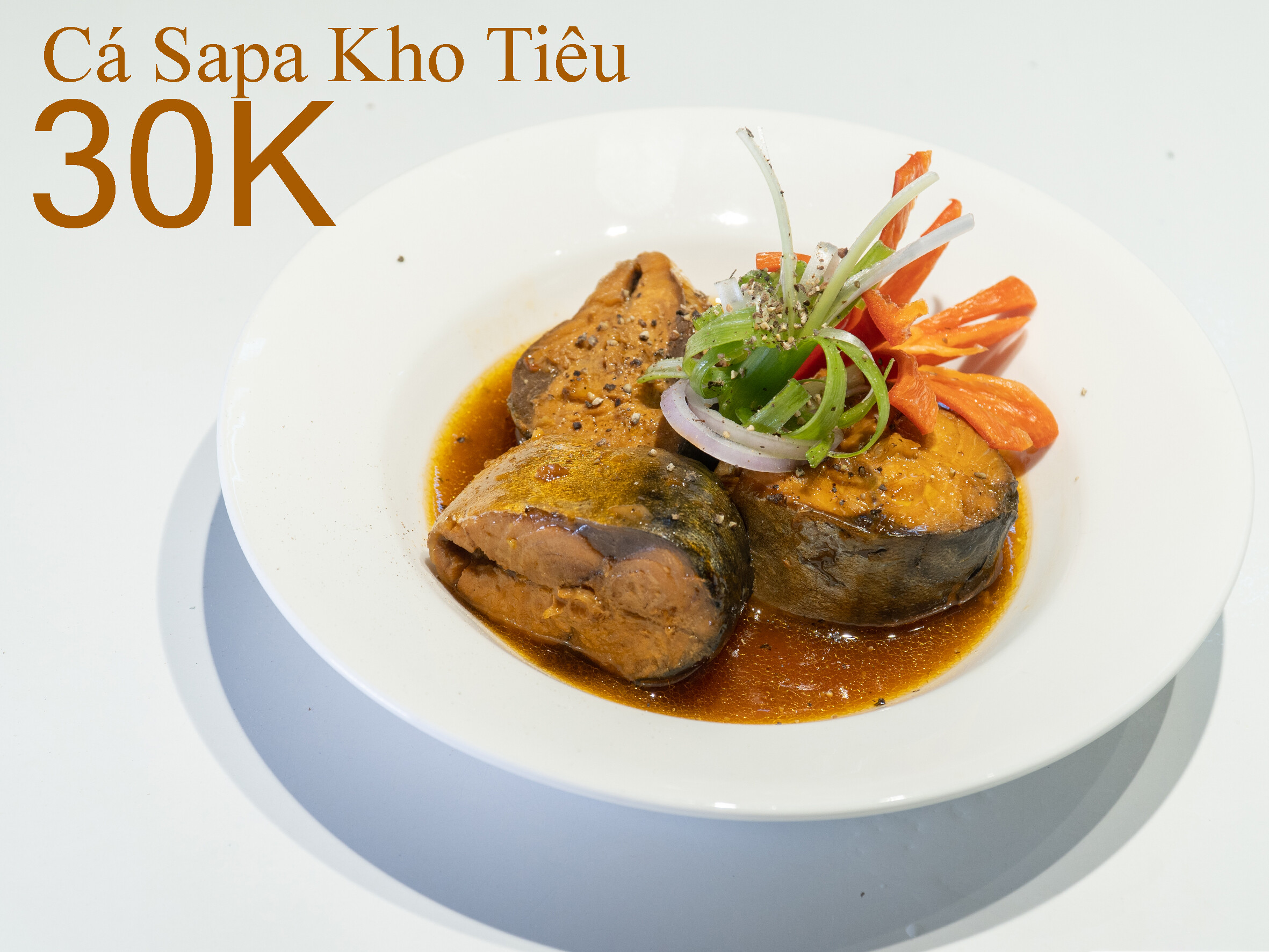 Cá Ba Sa Kho Tiêu