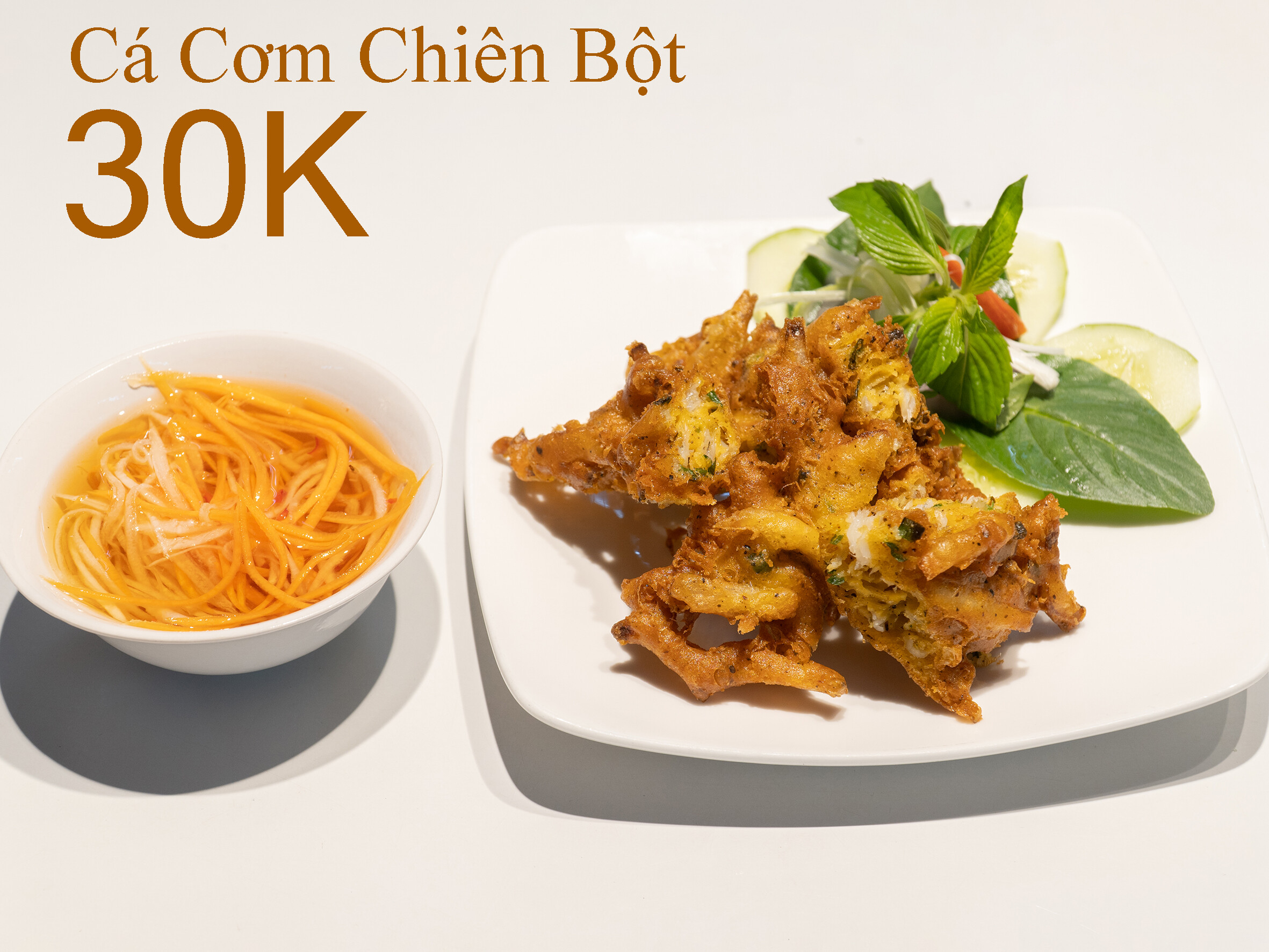 Cá Cơm Chiên Bột