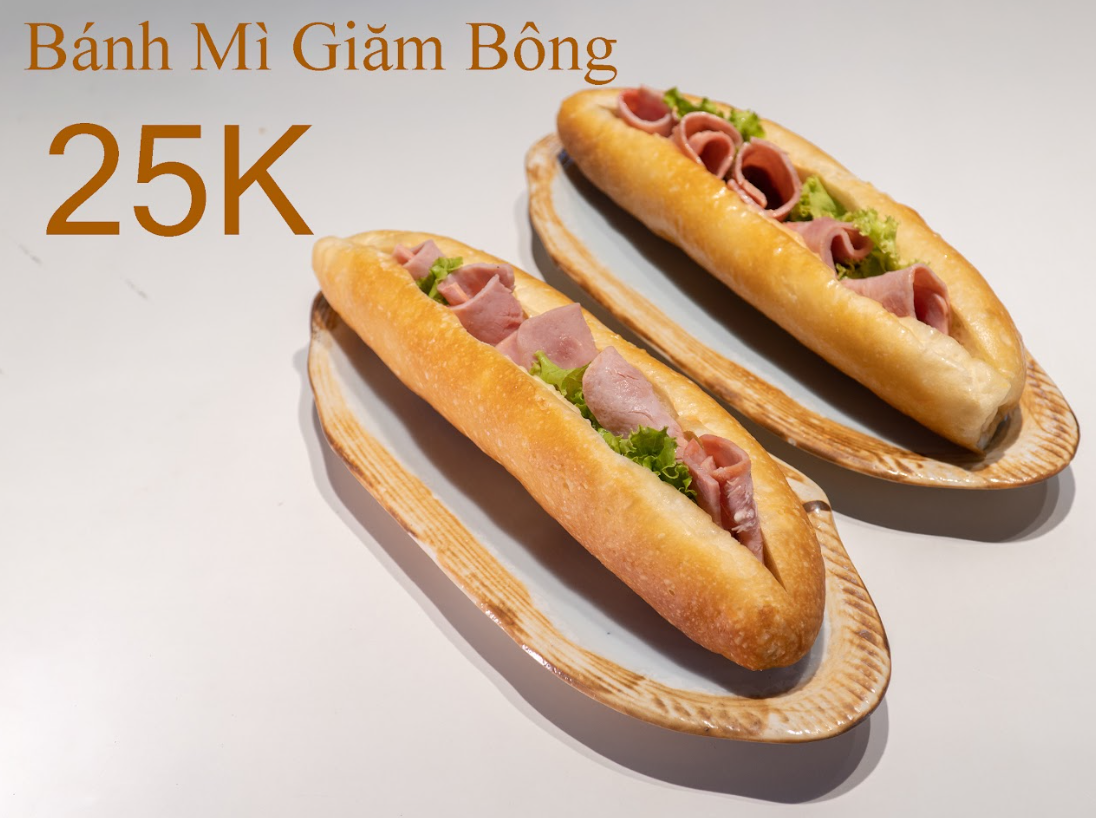 Bánh Mì  Giăm Bông