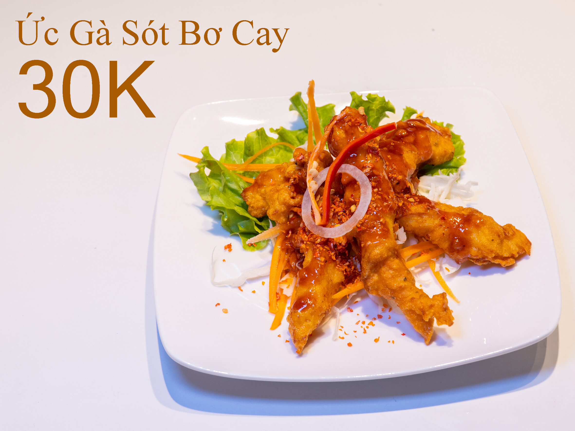 Ức Gà Sốt Bơ Cay