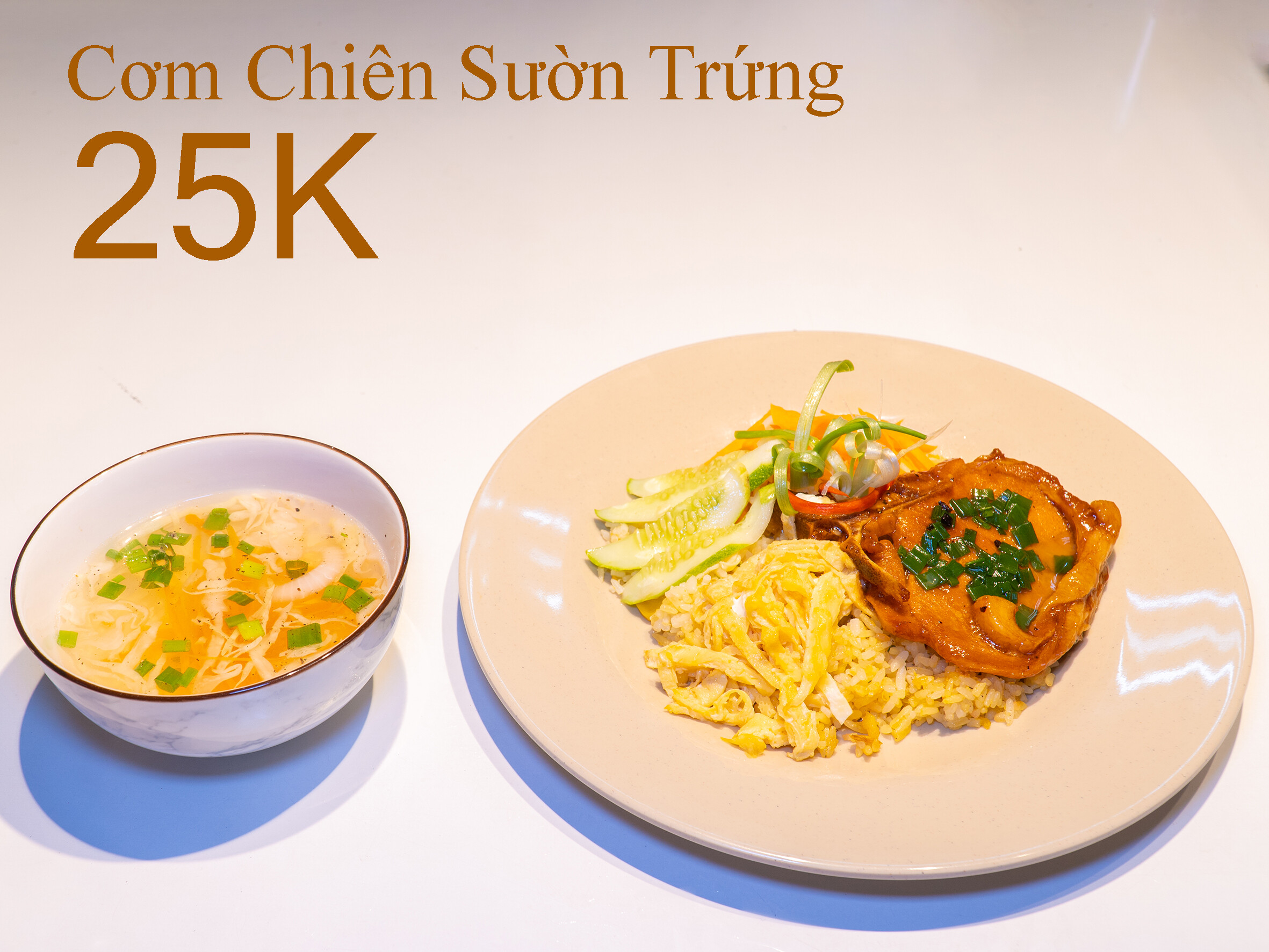 Cơm Chiên Sườn Trứng