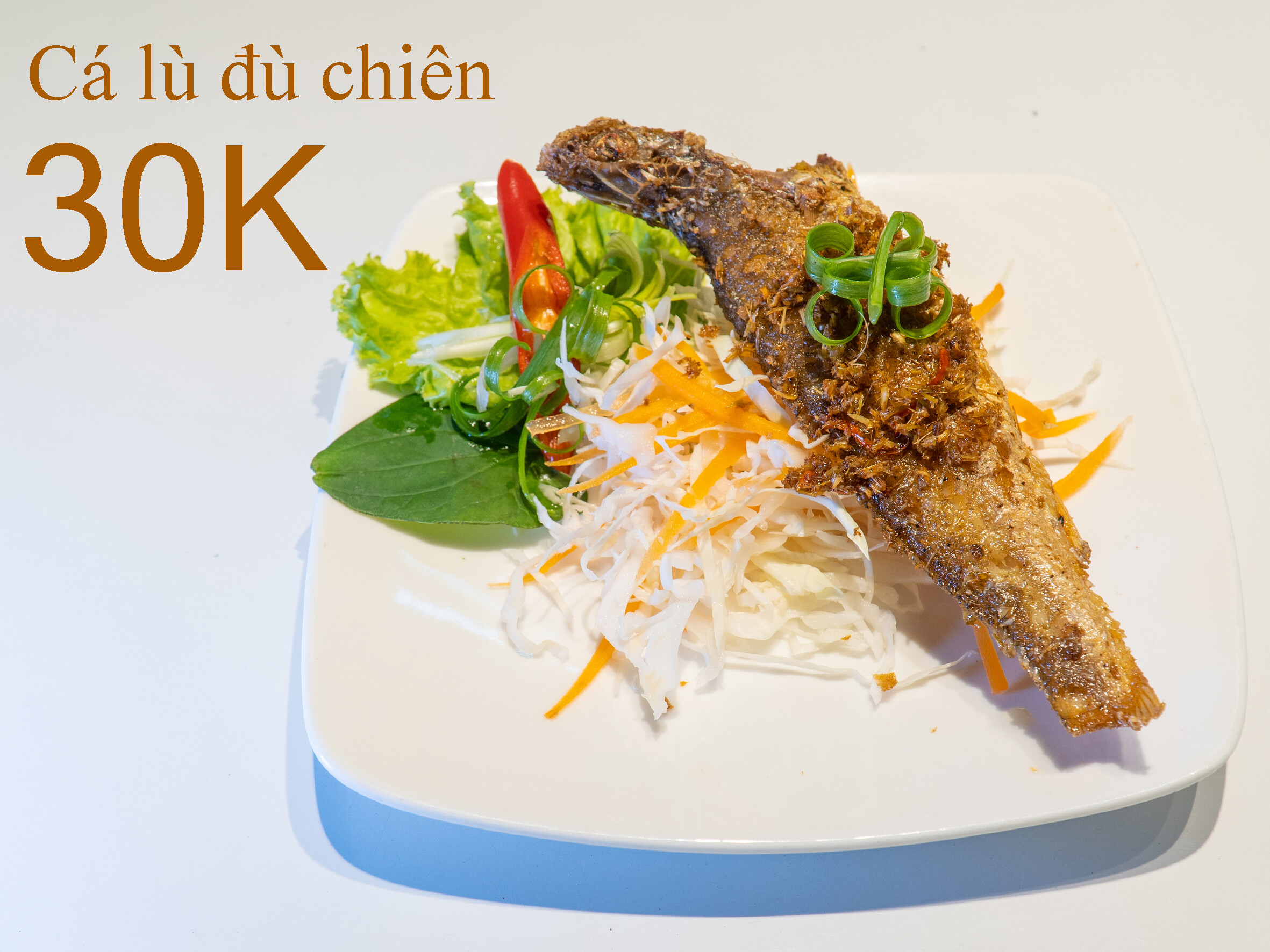 Cá Lù Đù Chiên