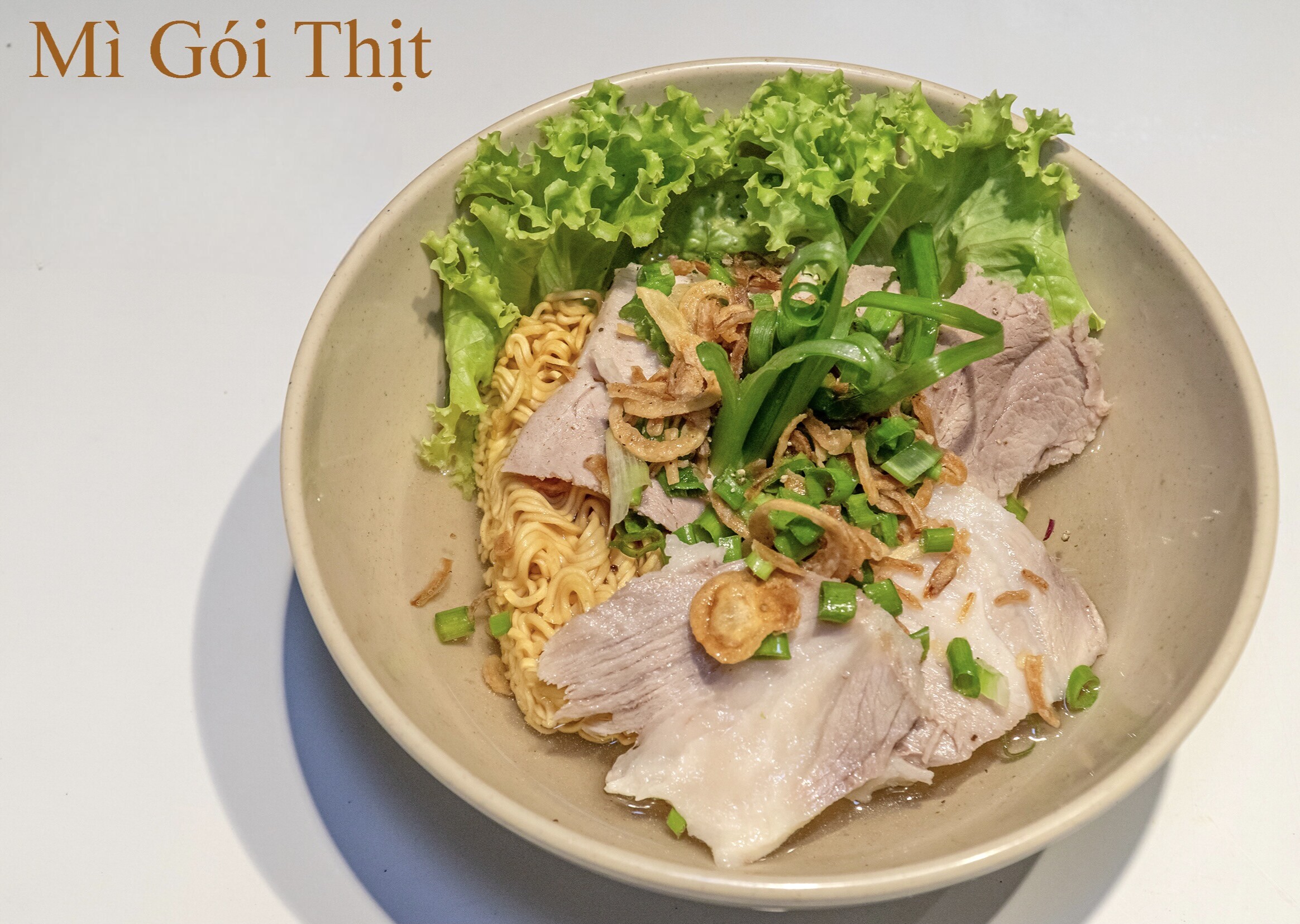 Mì Gói Thịt