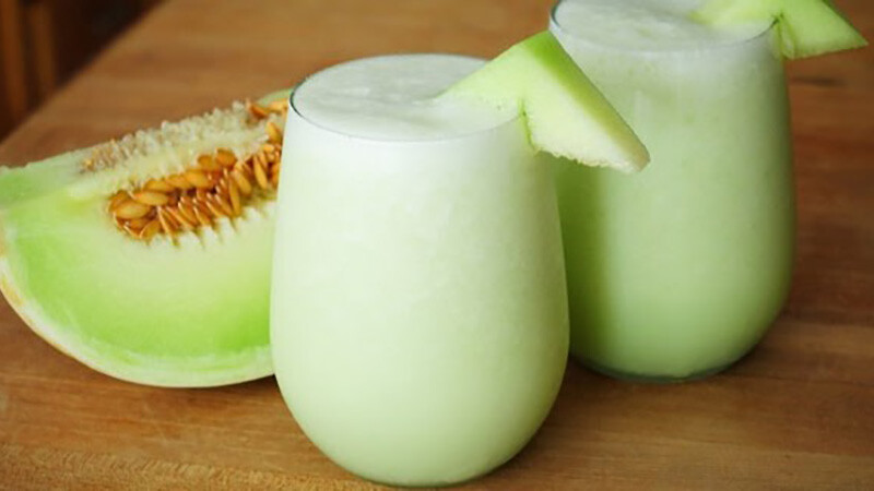 Sinh tố dưa lưới