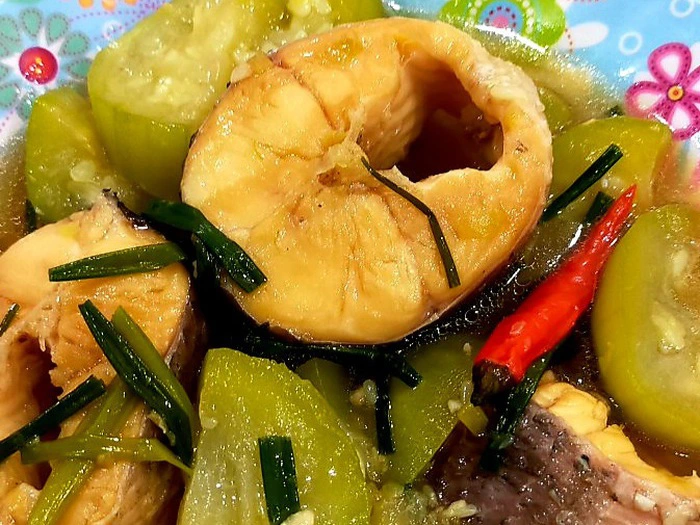 Cá lóc kho bầu