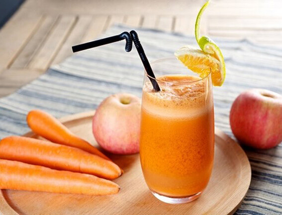 Ép Táo + Cà Rốt