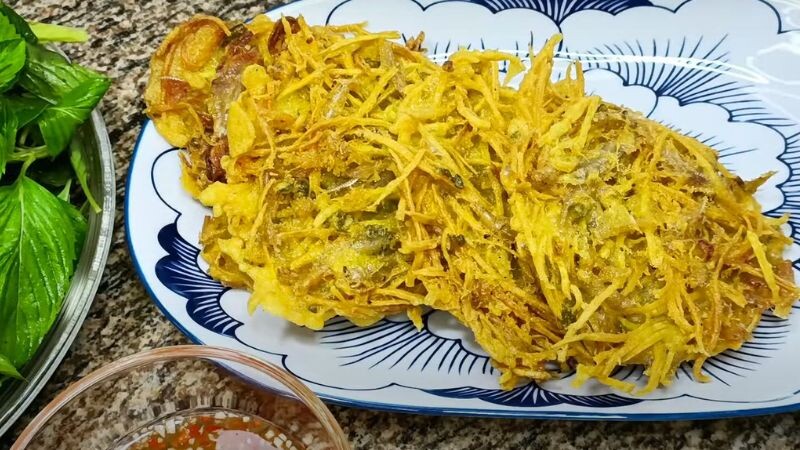 Cá Cơm Chiên Khoai Cao