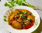 Sườn kho chả cá