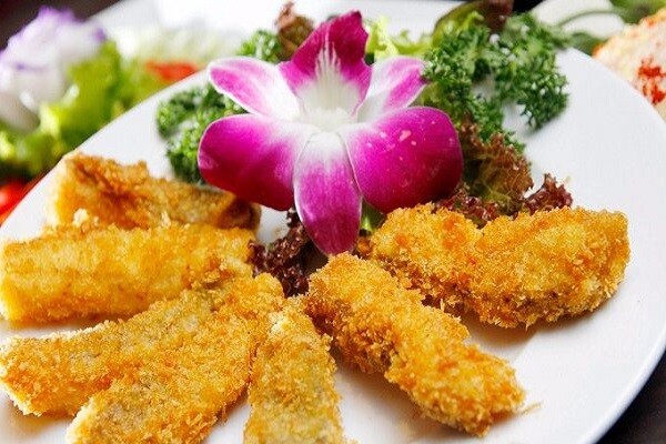 cá basa phile chiên bột