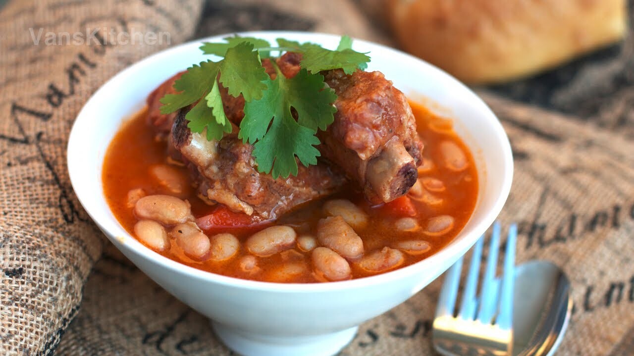 Sườn Nấu Đậu