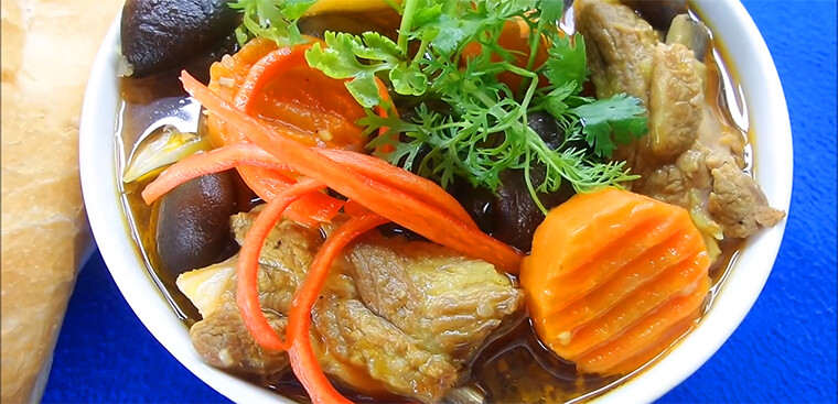 Sườn Nấu Nấm