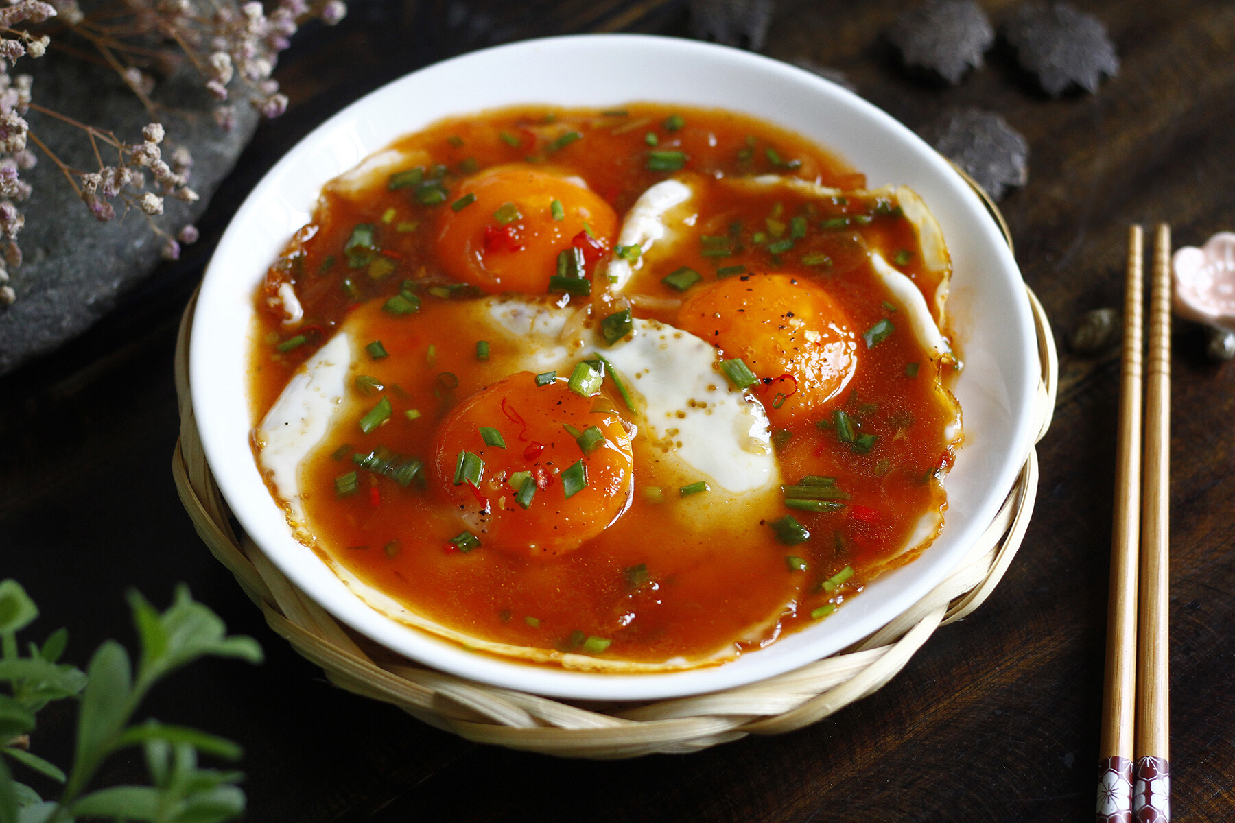Trứng Sốt Chua Ngọt
