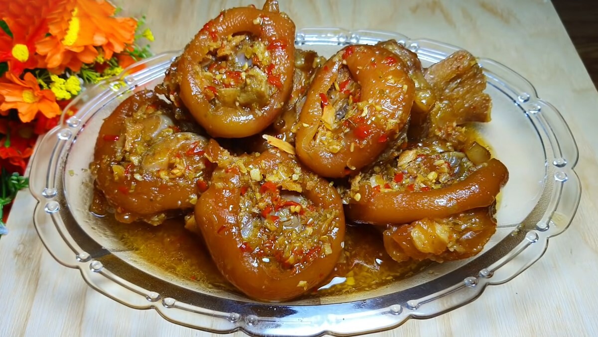 Giò Heo Ram Sả Ớt