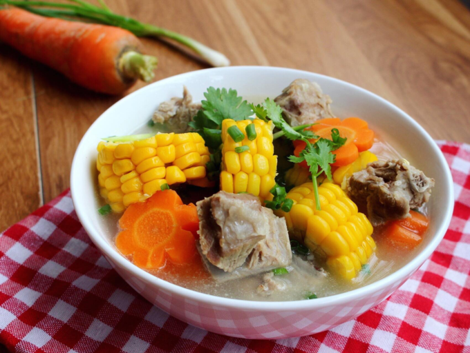 Sườn Hầm Bắp Mỹ