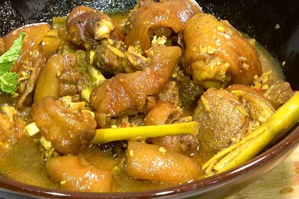 giò heo giả cầy