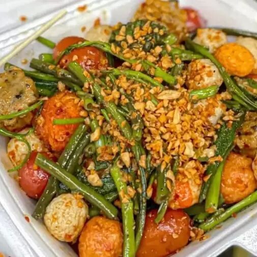 Bò Viên Chiên Bơ Tỏi