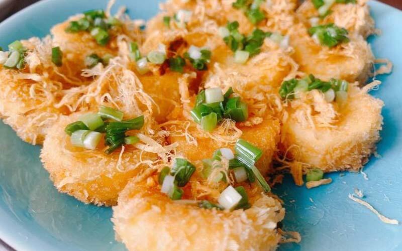 đậu hủ chà bông