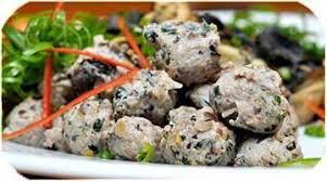 Ốc nhồi Hải sản sốt tiêu